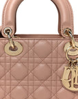 Lambskin Cannage Small My ABCD1OR Lady D1OR Fard