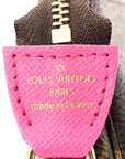 Monogram 2022 Christmas Animation Seoul Mini Pochette Accessories Fuchsia