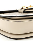 GG Supreme Monogram Horsebit 1955 Shoulder Bag Beige Mystic White