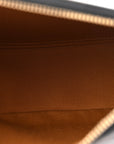 Triomphe Canvas Calfskin Ava Shoulder Bag Tan
