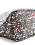 Coated Canvas Coco Small Tote Black