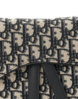Oblique Saddle Bag Blue