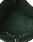 Soft Grained Calfskin Small Sangle Bucket Bag Amazone
