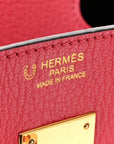 Chevre Mysore Horseshoe Birkin 30 Bougainvillea Black