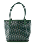 Goyardine Reversible Mini Anjou Green