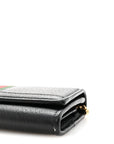 Dollar Calfskin Web Ophidia Wallet On Chain Black