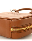 Calfskin Beau Micro Bag Cognac
