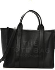 Grained Calfskin Medium The Tote Bag Black