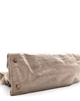 Agneau Giant 12 Rose Gold Hardware Work Gris Poivre