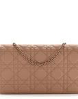 Ultra Matte Calfskin Cannage Lady D1OR Clutch Fard