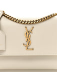 Calfskin Medium Monogram Sunset Crema Soft