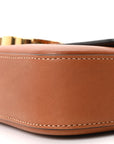 Natural Calfskin Triomphe Shoulder Bag Tan