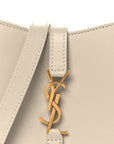 Smooth Calfskin Le 5 A 7 Vertical Hobo Crema Soft