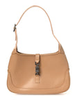 Calfskin Small Jackie O Hobo Beige