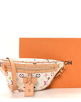 LV X TM Monogram Multicolor High Rise Bumbag White