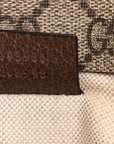 GG Supreme Monogram Neo Vintage Web Belt Bag Brown