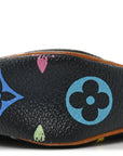Monogram Multicolor Pochette Accessories Black
