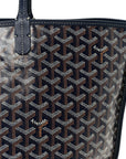 Goyardine Reversible Anjou PM Navy