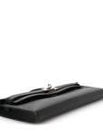 Swift Kelly Cut Clutch Pochette Black