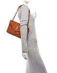 Canvas Quilted Small Loulou Puffer Monogram Chain Satchel Hot Rust