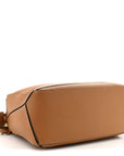 Grained Calfskin Small Puzzle Bag Tan