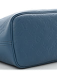 Empreinte Monogram Giant Neverfull MM Blue Jean