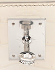 Matte Niloticus Crocodile 18K White Gold Diamond Himalaya Kelly Retourne 28 White