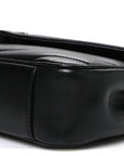 Lambskin Chevron Quilted Small LouLou Black
