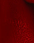 Box Calfskin Small Classic Box Flap Bag Red