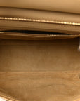 Grained Calfskin Little New Luggage Sandcastle