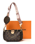 Monogram Multi Pochette Accessories Rose Clair