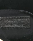 Calfskin Matelasse Monogram Lou Camera Bag Black