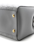 Soft GCCIssima Signature Medium Shoulder Tote Bag Deep Grey