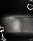 Grained Calfskin Small Sac De Jour Black