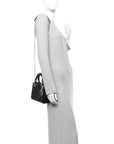 Lambskin Cannage Mini Lady D1OR Black