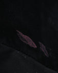 Suede Calfskin Monogram Lou Camera Bag Black