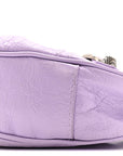 Agneau Arena Le Cagole Shoulder Bag XS Lilac