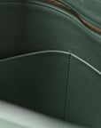 Nappa Intrecciato Medium Andiamo Shoulder Bag Aloe