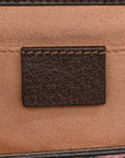 GG Supreme Monogram Bengal Small Padlock Shoulder Bag Beige Pink