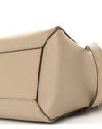 Grained Calfskin Micro Belt Bag Light Taupe