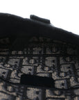 Oblique Slim Saddle Pouch Blue