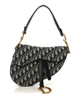 Oblique Saddle Bag Blue