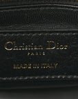 Calfskin Beaded Mini Lady D1OR Black