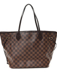 Damier Ebene Neo Neverfull MM Rose Ballerine