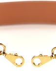 Swift Shearling Kelly Pocket Plush Shoulder Strap Gold