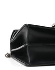 Snakeskin Enamel Small Dionysus Shoulder Bag Green