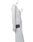 Nappa Matisse FF Embossed Nano Baguette Charm Black