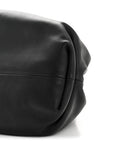 Smooth Butter Calf The Pouch Oversized Clutch Black