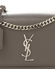 Calfskin Medium Monogram Sunset Fog