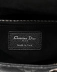 Grained Calfskin Cannage Medium Lady D1OR Black